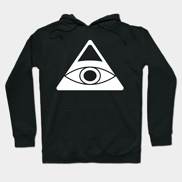 all seeing eye Hoodie by HBfunshirts